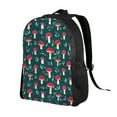 thumbnail image 2 of Rocae Amanita Mushroom print Computer bag with separate compartment, suitable for 15 inch laptop backpack, gift for men and women, 2 of 8
