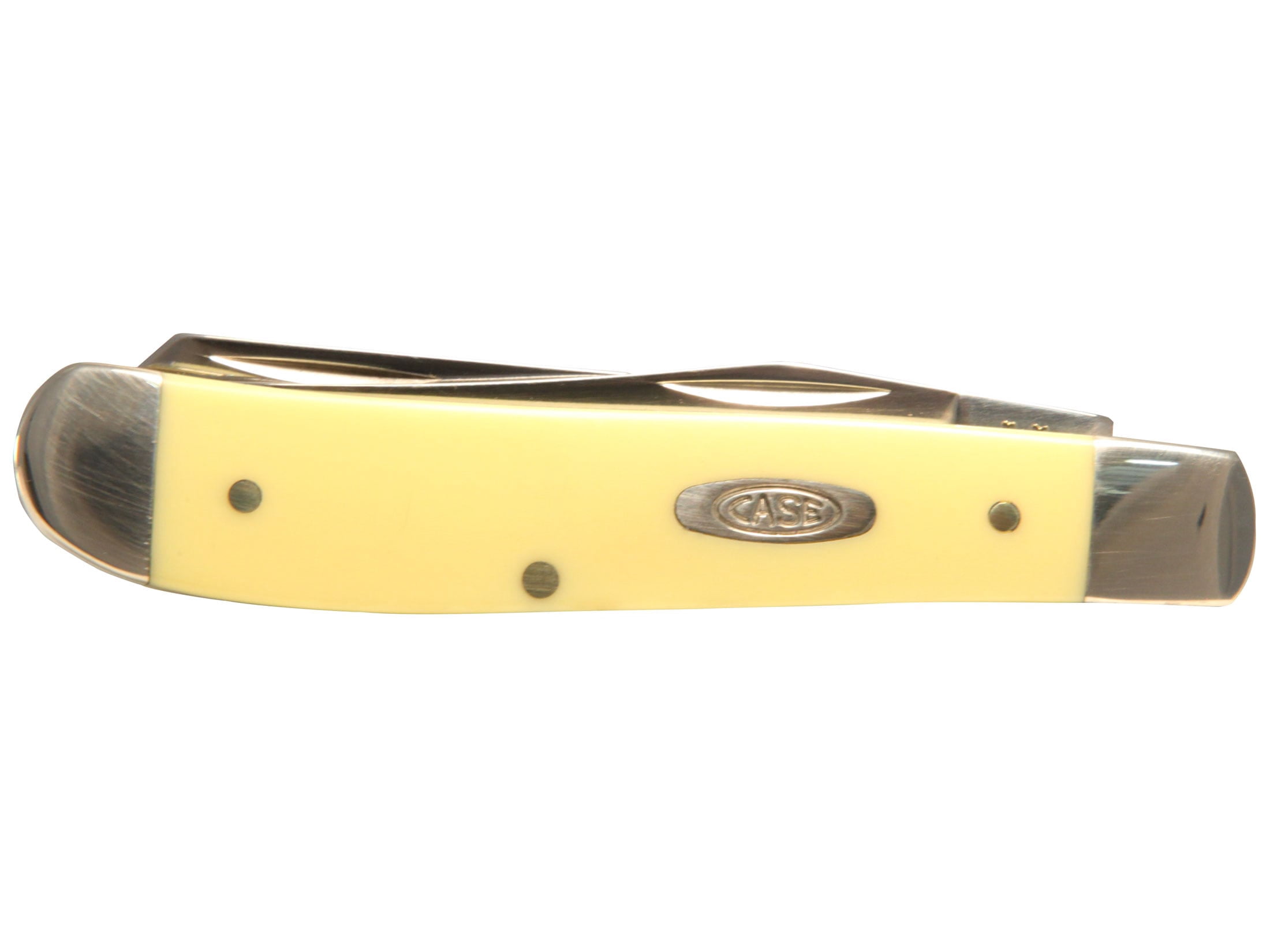 Case XX Knives Yellow Synthetic Mini Trapper Pocket Knife