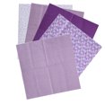 thumbnail image 1 of Fabric 2 Set Cotton Fabric Plain Weave Printing Cloth DIY Sewing Quilting PatchWork 5 Colors 50x50cm, 1 of 7