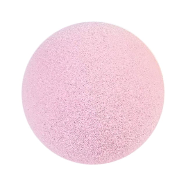 TISHITA Jouet pour Chat Boule Interactive Jouet d'Herbe à Chat Rechargeable Rose 5cm