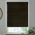 thumbnail image 3 of MOOD Custom Bamboo Shades | RUSTIC | Cordless Designer Natural Woven Wood Roman Shades for Windows | Rustic Night Coffee (Great Privacy) | 70"W X 60"H, 3 of 9