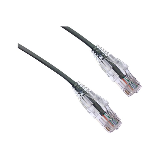 Axiom BENDnFLEX - Patch cable - RJ-45 (M) to RJ-45 (M) - 50 ft - foiled unshielded twisted pair (F/UTP) - CAT 6a - snagless, stranded - gray