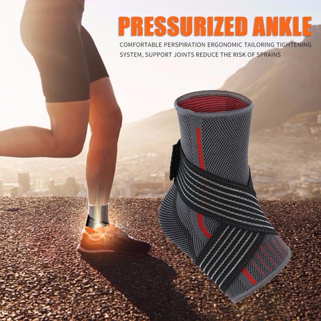 Gimnasio Deporte Fitness Unisex Tobillo Protector Compresión Pie Soporte Correa (L) Ndcxsfigh Nuevos Originales
