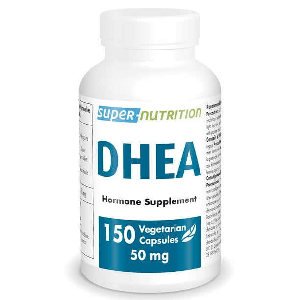 Supersmart DHEA 50 mg (DeHydroEpiAndrosterone) Hormone Balance