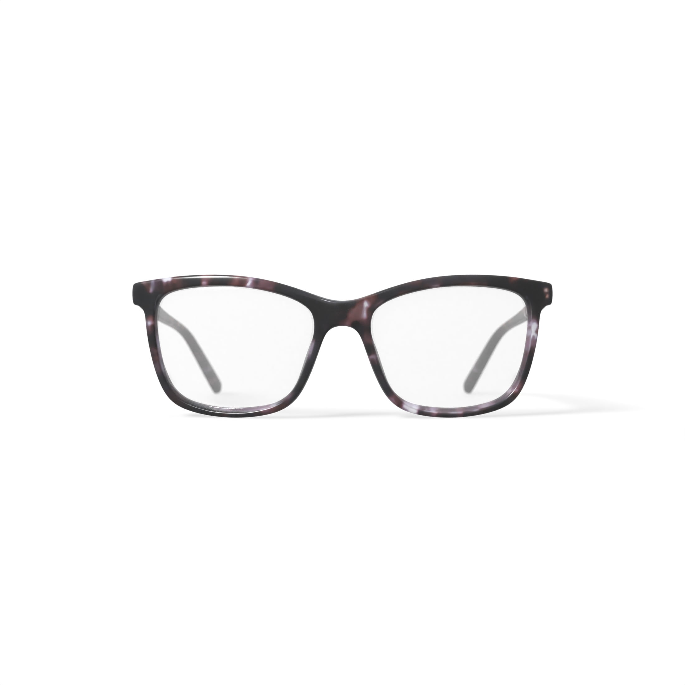 Women's Bio Eyes BE 19 Dahlia Rx'able Eyeglasses with Case, Dark Purple Tortoise, 52-15-140