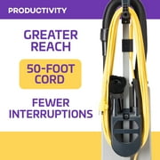 ProTeam ProForce 1500XP Bagged Upright Vacuum Cleaner with HEPA Media Filtration, Commercial Upright Vacuum with On-Board Tools, Corded, 107252