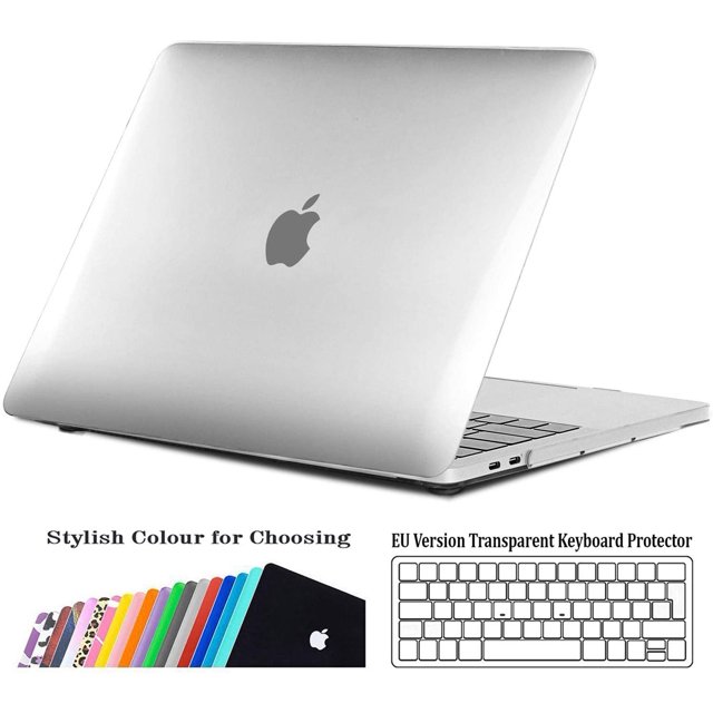 Coque pour MacBook Pro 15 Ans 2018/2017/2016, Coque Rigide avec Barre Tactile EU et Touch ID Modèle A1990 / A1707