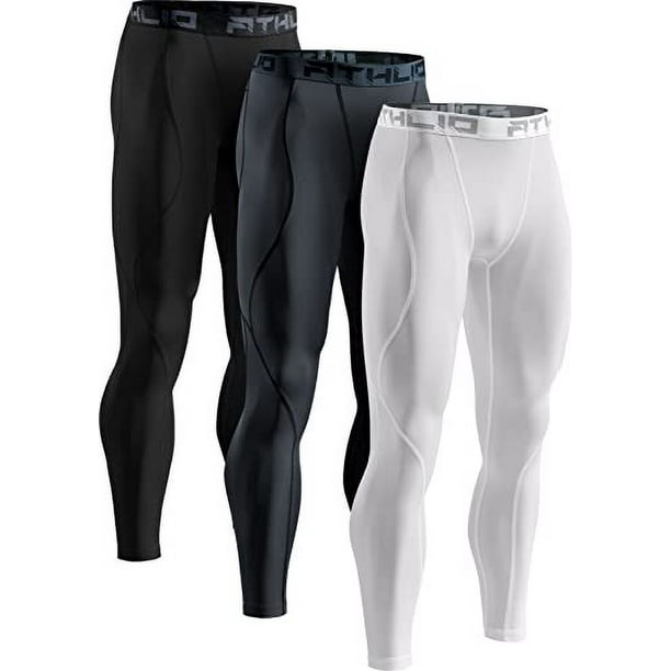 ATHLIO Mens compression Pants Running Tights Workout Leggings, cool Dry