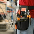 thumbnail image 2 of Tool Belt with Nail Pockets, Tape Measure Bag, for Carpenters for Craftsman Belt, 2 of 12