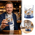 thumbnail image 4 of Grey Goose Frozen Flight Edition Whiskey Glass Cup, Unique Sculpted Glass Vodka Decanter With Box for Home Bar Display, 4 of 8