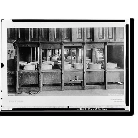 Historic Print, U. S. Branch Mint, Mission & Fifth Streets, San Francisco, San Francisco County, CA - 22, 16" x 20"