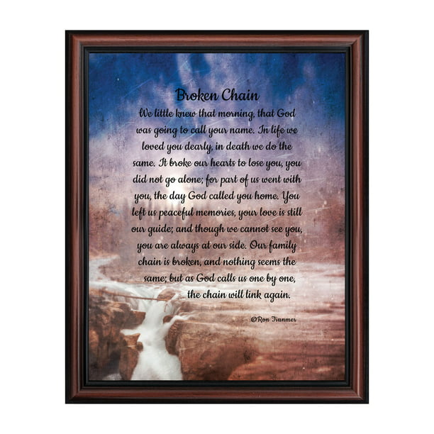 Sympathy Gift In Memory of Loved One, Memorial Picture