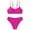 Hot Pink, variant on Swimsuit with Shortss Girls Two Pieces Swimsuit Kids Bikini for Kids Girl 8-9 Years