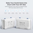 thumbnail image 2 of SONOFF 4CHProR3 Wi-Fi Smart Switch,4-Channel Din Rail Mounting Home Automation,Self-Locking/Interlock Control Smart Home Appliances, Works with Alexa Google Assistant, 2 of 12