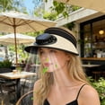 thumbnail image 1 of CaiYueKe Solar Powered Fan Hat for Men Women, USB Rechargeable Cooling Ventilated Sun Hat with Wide Brim, Outdoor Sun Protection Hat for Gardening, Hiking, Beach, Fishing, Camping, Travel, 1 of 7