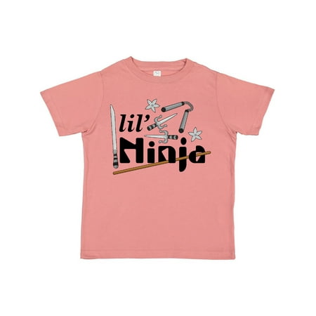 

Inktastic Lil Ninja Gift Toddler Boy or Toddler Girl T-Shirt