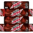 thumbnail image 5 of Mountain Dew Code Red Cherry Flavored Soda Pop, 12 fl oz, 12 Pack Cans, 5 of 6