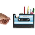 thumbnail image 2 of Creative Retro Cassette Shape Pencil Holder Dispenser Tape Dispenser Multi-Functional Desk Organizer Pen Box Makeup Brush Holder, 2 of 5