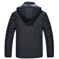 thumbnail image 2 of Chaqueta de invierno Rapoo, impermeable, forro polar, color negro cálido, 2XL, 2 of 6