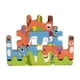 thumbnail image 2 of Montessori Animal Building Bricks Juguete de madera 3 4 5 6 años rojo Zulema Ladrillos de construcción, 2 of 8