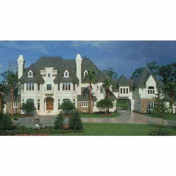 The House Designers: THD-4429 Builder-Ready Blueprints to Build a Southern House Plan with Basement Foundation (5 Printed Sets)