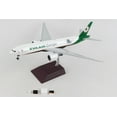 thumbnail image 2 of Boeing 777F Commercial Aircraft White w/Green Tail "Gemini 200 - Interactive" Series 1/200 Diecast Model Airplane by GeminiJets, 2 of 9