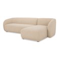 thumbnail image 2 of Moe's Home Collection Faye Sectional Fabric Beige, 2 of 8