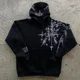 thumbnail image 2 of Sudadera con capucha Y2K 2023, nueva sudadera con estampado de moda gótica hip hop, sudadera punk holgada informal, ropa de calle para hombres y mujeres, 2 of 5