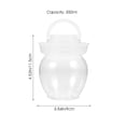 thumbnail image 3 of 4pcs Plastic Fermentation Tank Fermenting Pickle Container Handles Fermenting Jars, 3 of 9