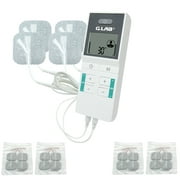 G.LAB PR0200 Premium Dual Channel Tens Electrotherapy Pain Relief+ 16 electrodes Kit