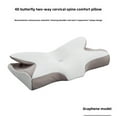 thumbnail image 1 of Graphene-Infused Gray Memory Foam Neck Support Pillow for Home Use - Adjustable Height & Weight, Spine Alignment Design, Ideal for Side Sleepers, Promotes Restful Sleep, 64x35x12cm Double-Sided, 1 of 6