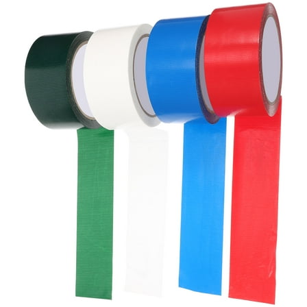 AURARMLET  Outdoor Use Duct Tape White Heavy Duty Sealing Construction Projects 3.9×3.9×1.9in