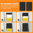 thumbnail image 5 of RV Window Shade Foldable Blackout Cover for Campers Trailer Doors, Travel Trailers Sun, 5 of 6