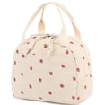 thumbnail image 1 of Bolsa de almuerzo Bluboon, aislante de pana, reutilizable, de gran capacidad, 1 of 9