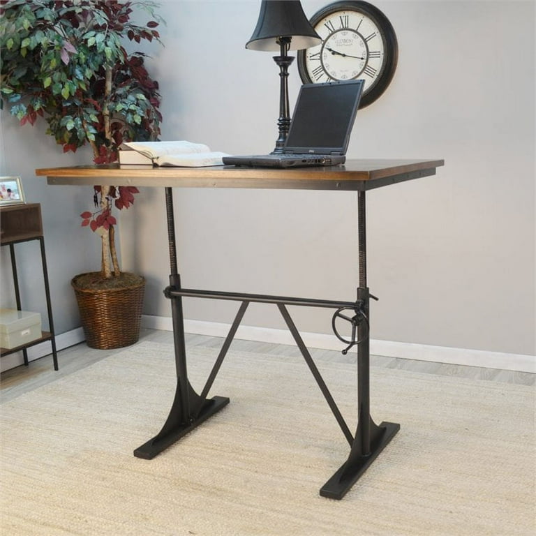Pottery barn sit stand cheap desk