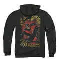 thumbnail image 3 of Justice League Nightwing #1 (Back Print) Adult Zipper Hoodie Sweatshirt Black, 3 of 3