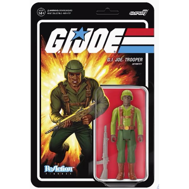 Figuras de reacción Super7 GI Joe Duke Bazooka Baroness Scarlett Lady Jaye Modelo coleccionable Tarjeta colgante retro Juguetes de moda Regalo