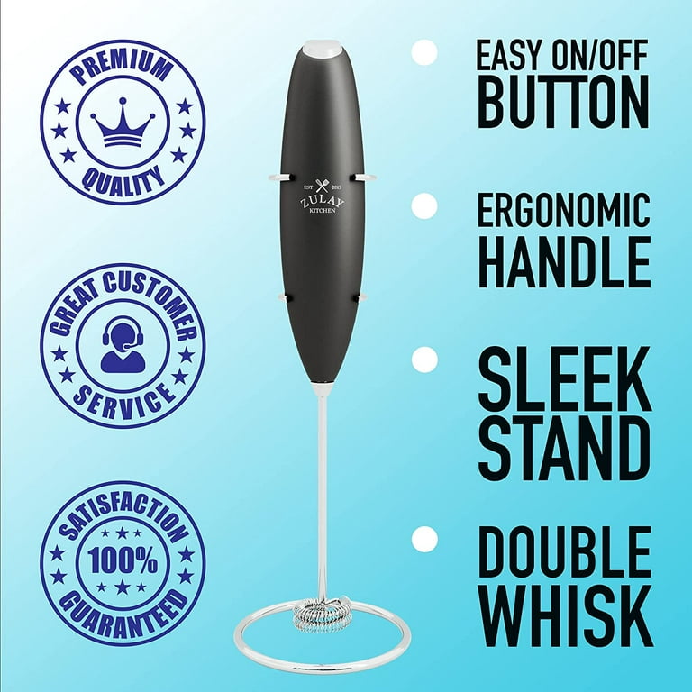The Zulay Original Milk Frother Is Just $17 on  Right Now