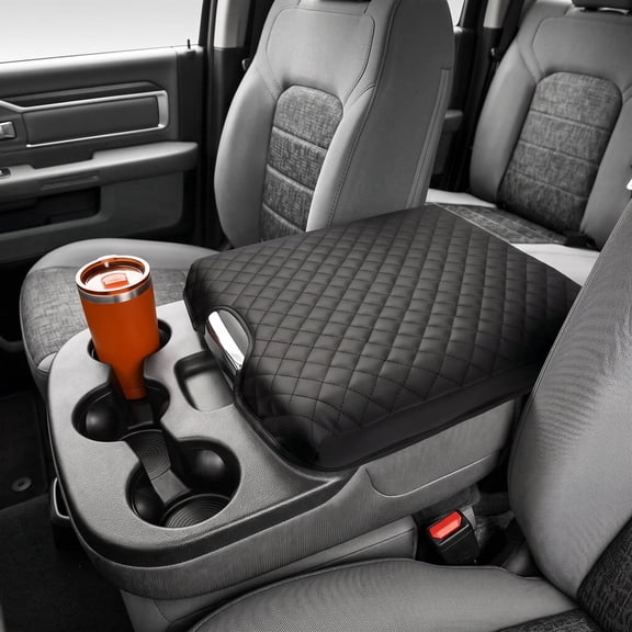 Center Console Cover for Ram 1500/2500/3500 – Armrest Cushion Pad for Jump Seat (2013-2024)