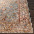 thumbnail image 6 of BoutiqueRugs Lumpkin Traditional Runner Rug - Teal, Pale Blue, Charcoal - 2'7" x 7'3" Runner, 6 of 17