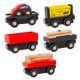 thumbnail image 1 of Set de vagones de tren de carga Orbrium Toys para ferrocarril de madera, 1 of 8