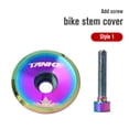 thumbnail image 1 of Bike Aluminium Oil Slick Headset Stem Top Cap Bolt 1/8\\\" Mtb,Commuter, 1 of 9