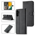 thumbnail image 1 of SaniMore for Samsung Galaxy A13 5G 6.5" 2021 Case, PU Leather Skin & Soft TPU Inner Shell [Card Holder + Cash Pocket + Flip Kickstand] Magnetic Closure Protective Wallet Cover ,Black, 1 of 9