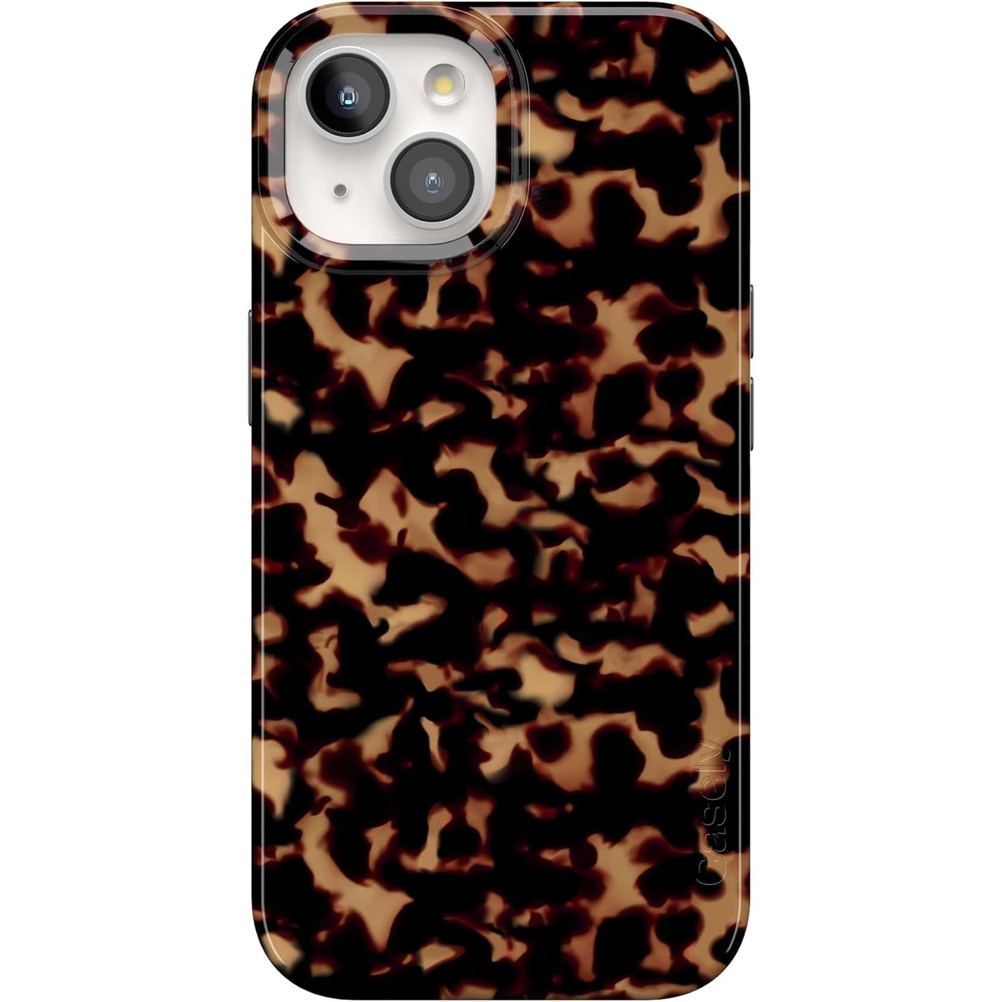 Case for iPhone 15 Plus Case | Shell Shocked | Tortoise Print | Compatible with MagSafe | Classic Ultra Slim Design