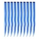 thumbnail image 1 of 10 extensiones de cabello sintético con clip y reflejos de colores (azul), 1 of 7