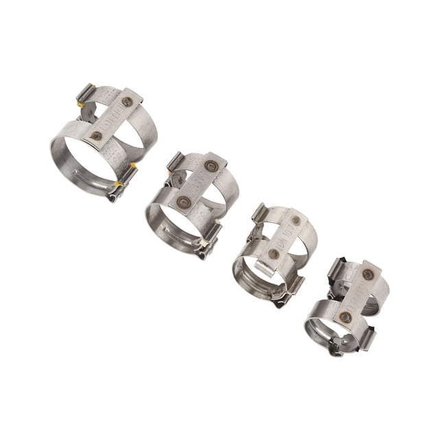 Anillos De Abrazadera De Cincha De Manguera De CA, Abrazaderas De Manguera De Aire Acondicionado Antioxidantes Prevención De Fugas De Alta Resistencia Para Camión