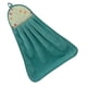 thumbnail image 5 of Toalla de mano Advancent Terciopelo Paño de cocina Colgando Patrón Aleatorio Verde Type2 NO2, 5 of 6