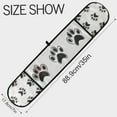thumbnail image 3 of Yayeee Double Oven Mitt Kitchen Heat Resistant Baking 35" x7" Quilted Glove, Cartoon Cat Paw, 3 of 6