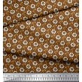 thumbnail image 2 of Soimoi Cotton Duck Fabric Artistic Floral Print Fabric by Yard 42 Inch Wide, 2 of 3