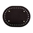 thumbnail image 1 of Accesorios para bolsos, accesorios de hardware para bolsos tejidos a mano, patrón cruzado, 14,5 cm x 11 cm, parte inferior redonda para bolso, 1 of 4